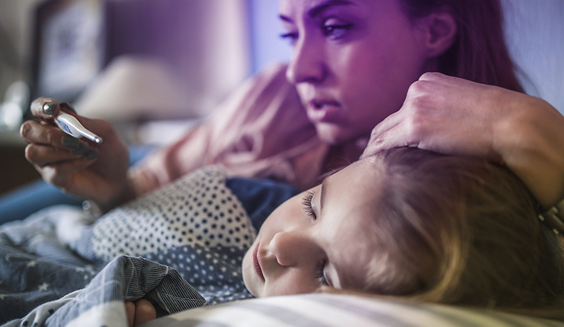 Die Grippeschutzimpfung kann der bestmögliche verfügbare Schutz für Ihre Kinder sein